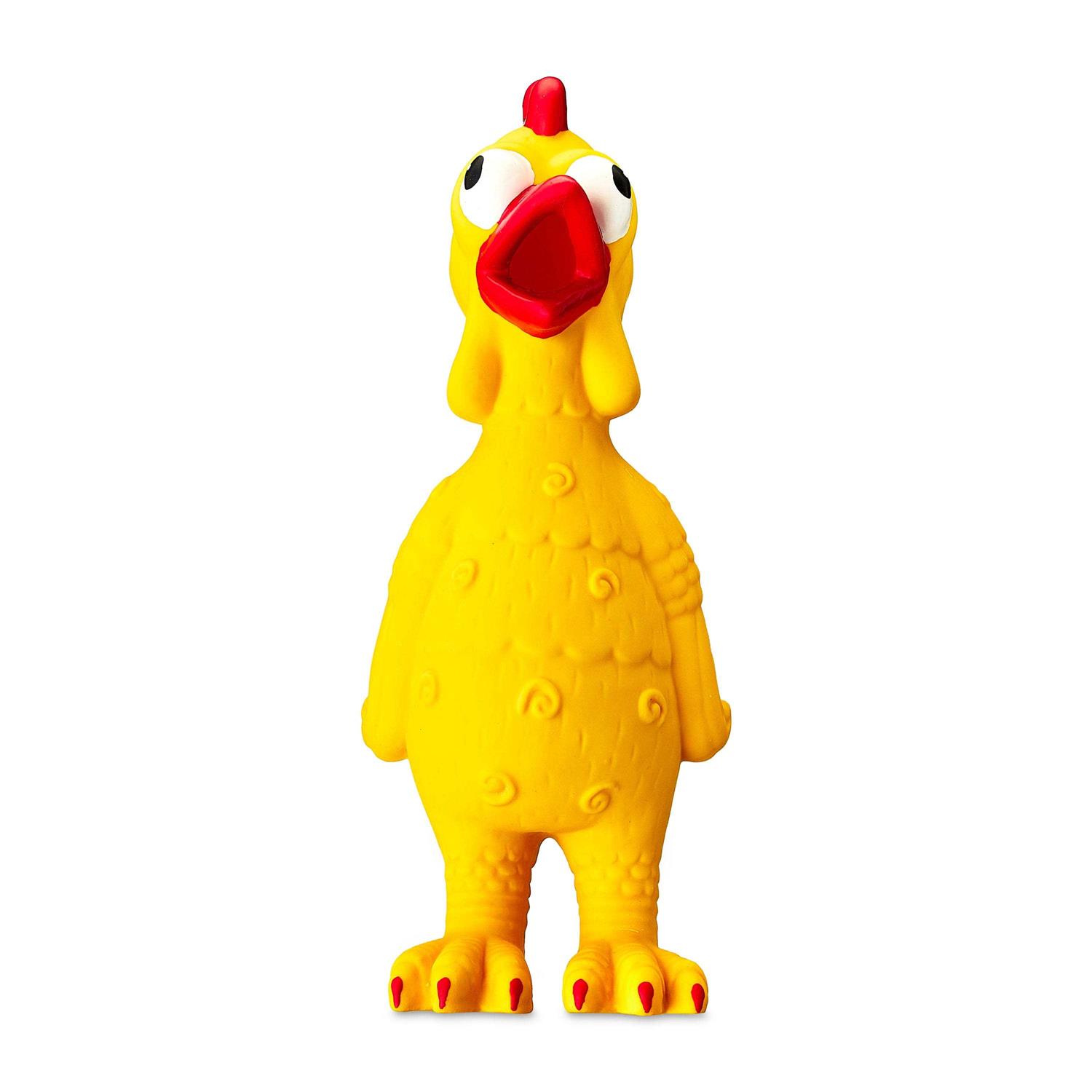 Vibrant Life Playful Buddy Tie Dye Chicken Dog Toy - Pet Supplies online store