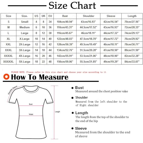 WKSCLPAI Womens Summer Tops 2024 3/4 Length Sleeve Blouses Color Block Tunic Tops Loose Fit Tees Fashion Plus Size T Shirts