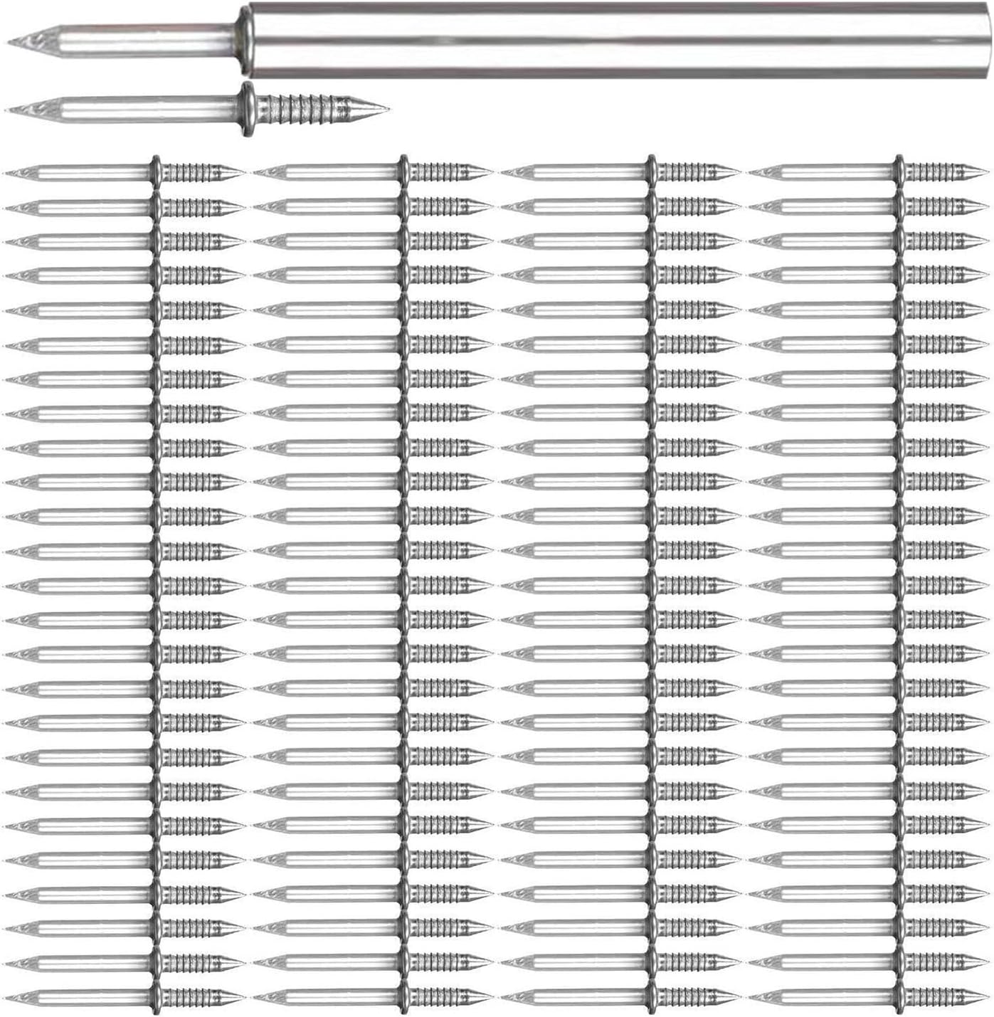 Nail 202pcs Double Head Skirting Thread Nails Invisible Nails Special Nails Good Perfect for Furniture & Home Maintenance