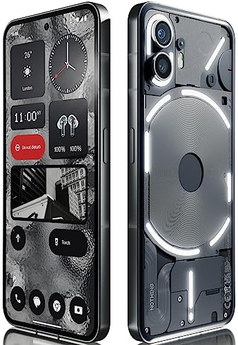 Nothing Phone (2) - 512 GB + 12 GB Ram, Glyph Interface, OS 2.0, 50 MP Dual Camera, OIS, 6.7&rdquo; LTPO OLED Display, 4700mAh Battery, Water Resistant IP54, LTE, GSM only, Android Phone, White