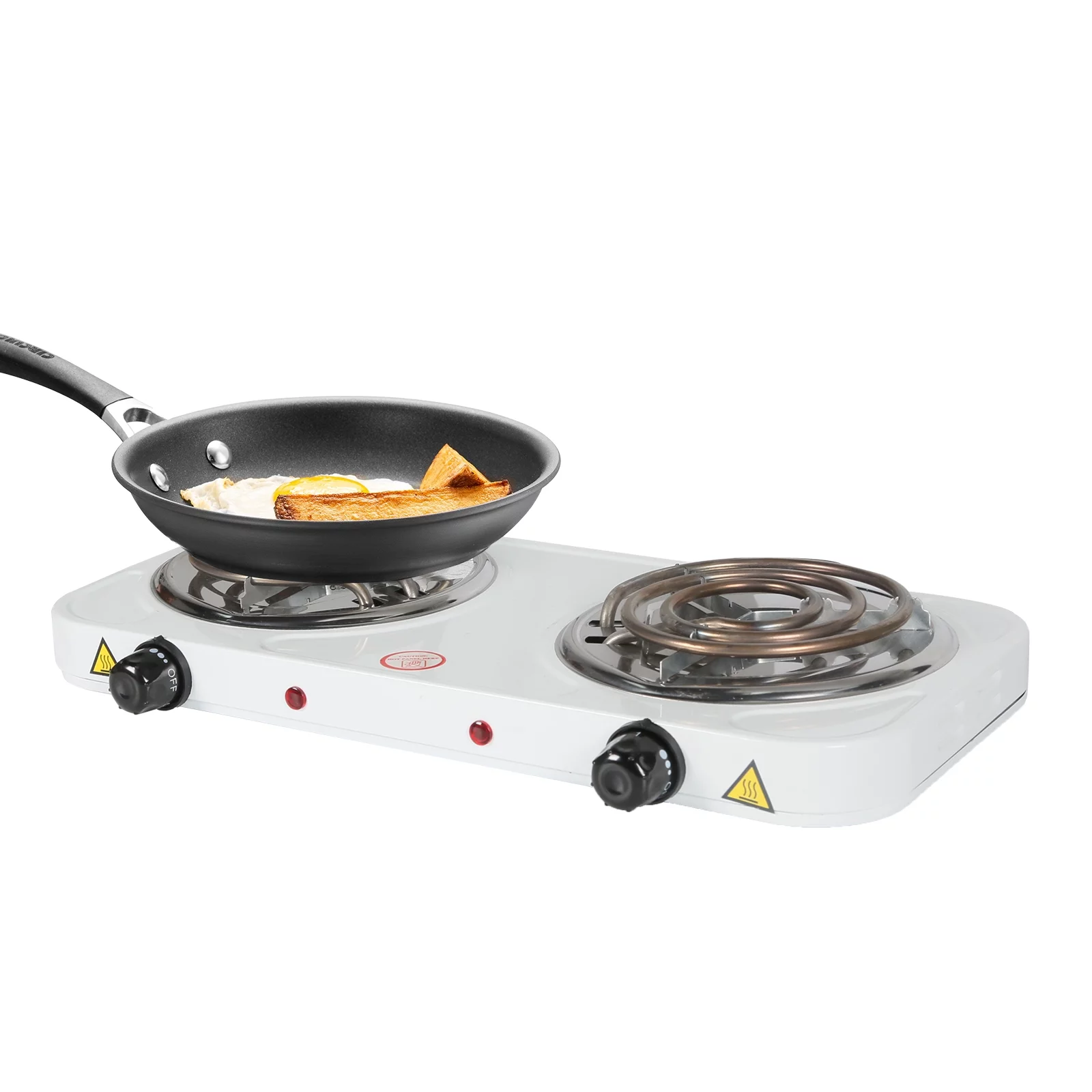 Wobythan's Double Trouble Hot Plate: 2000W Electric Stove Burners for Cooking up a Storm in the Kitchen