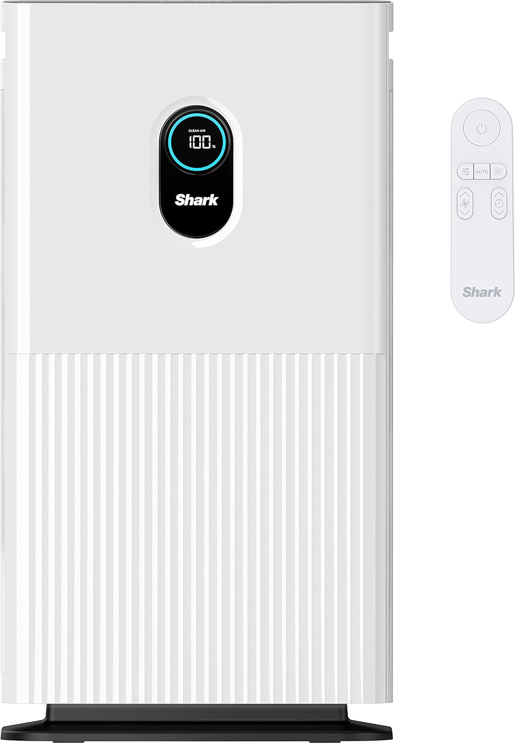 Shark HE402 Air Purifier 4 True HEPA Covers up to 1000 Sq. Ft., Captures 99.98% of particles, dust, allergens, viruses, smoke, odors down to 0.1–0.2 microns, Advanced Odor Lock, Quiet, 4 Fan, Grey