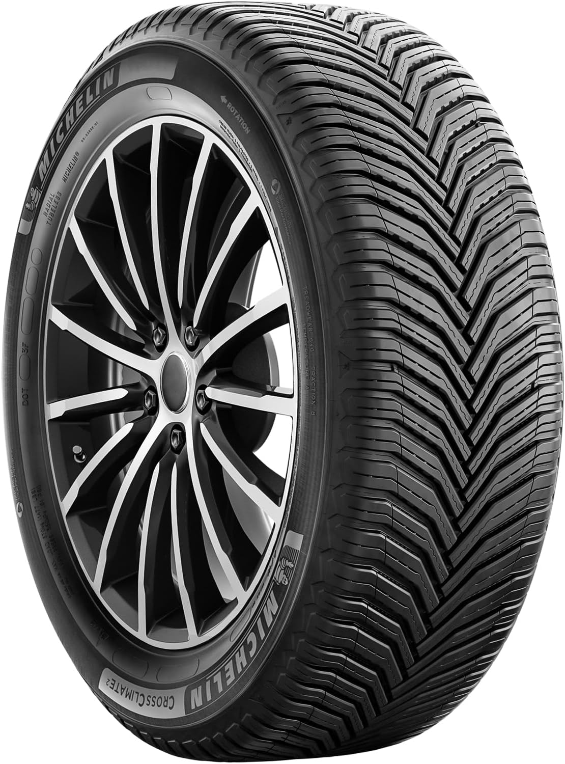 MICHELIN CrossClimate2, All-Season Car Tire, SUV, CUV - 235/50R19/XL 103V