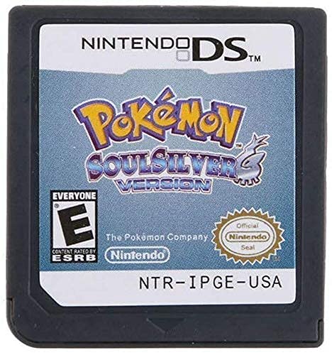 AKL Soul Silver Version Game Cartridge DS for Nintendo 3DS/NDSI/2DS (Reproduction Version)