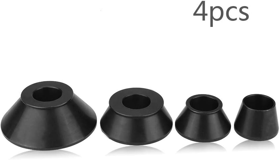 Wheel Balancer Cone, 4pcs Carbon Steel Wheel Balancer Adapter Cones Standard Taper Cone Kit for Car Light Truck, Cone 1.77