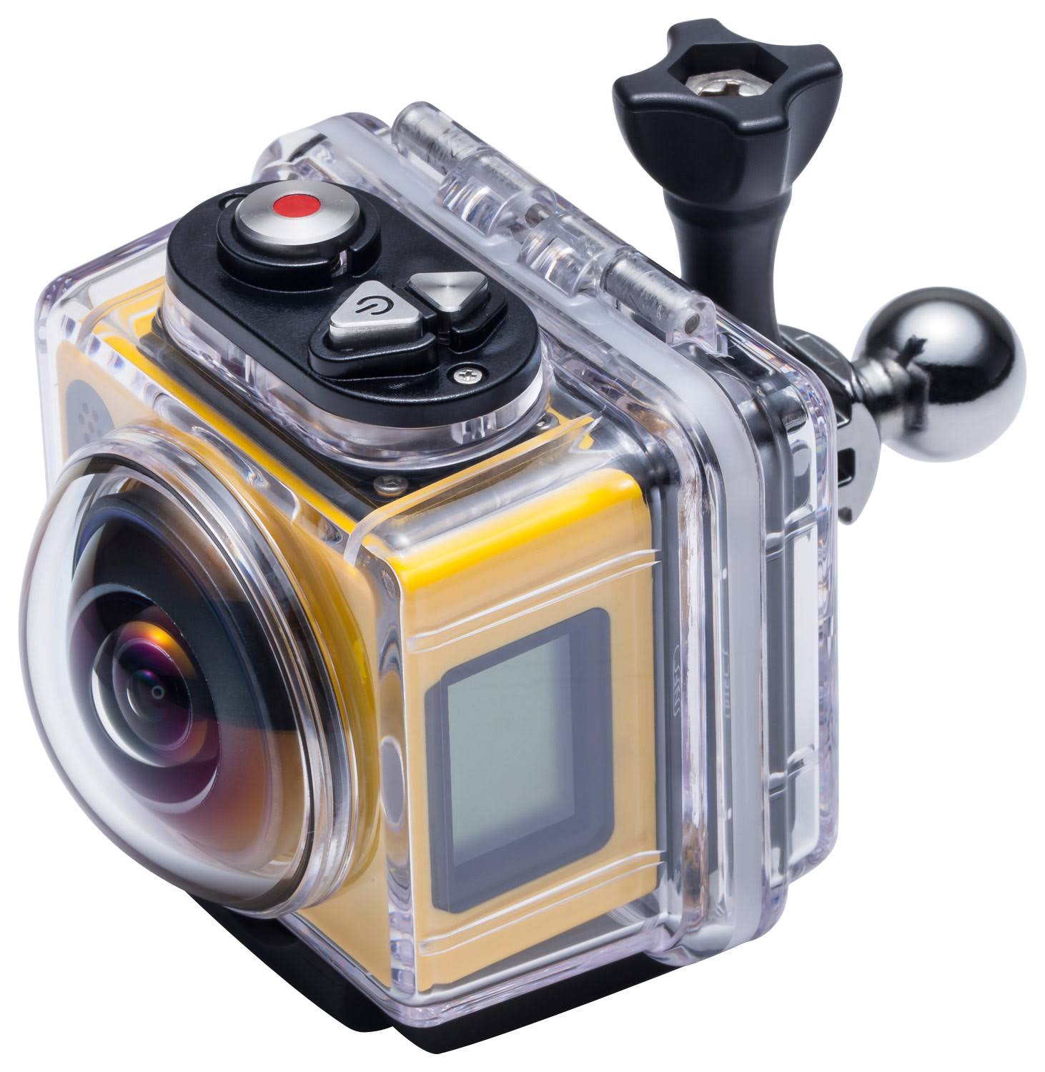 Kodak PixPro SP360 16.36 MP Action Camera - 1080p - Yellow