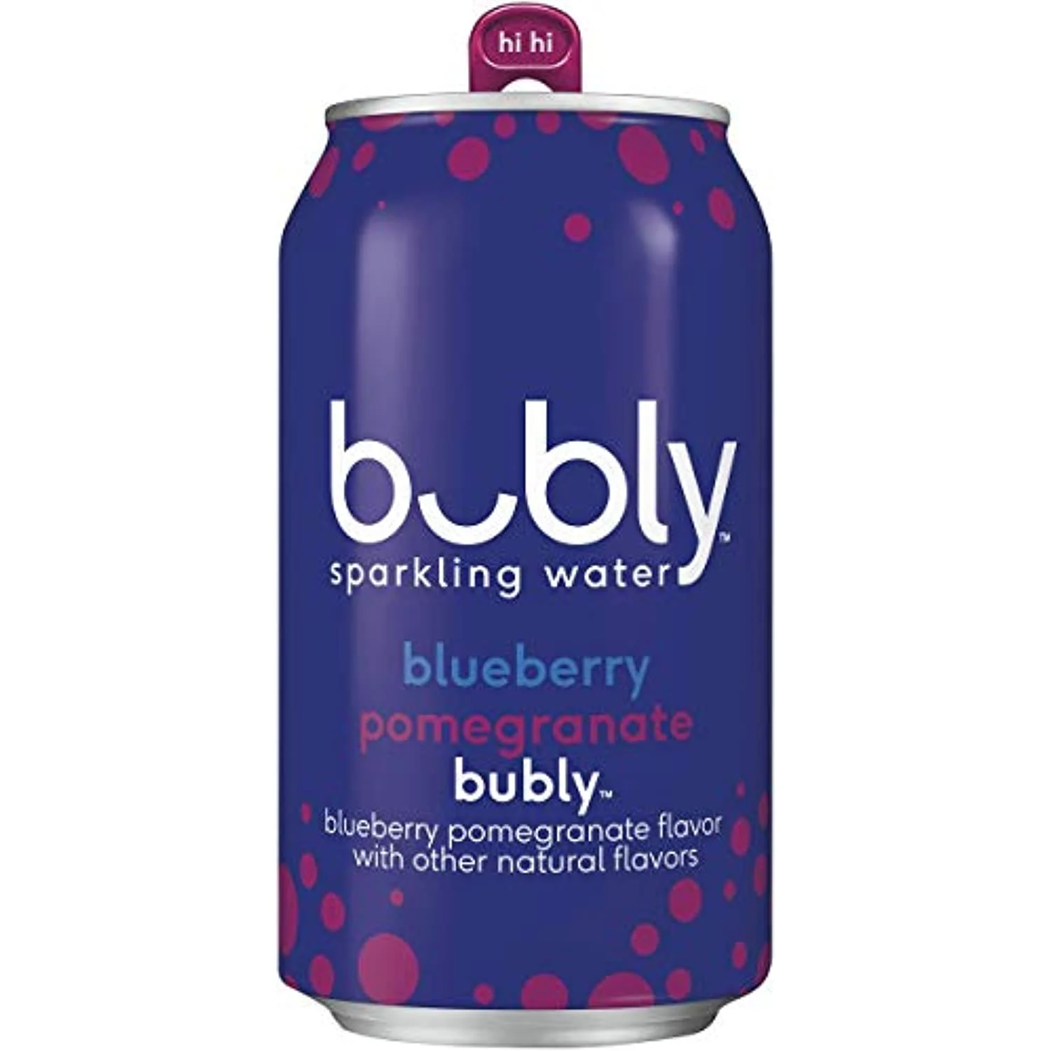 Bubly Sparkling Water, 12 Fl Oz Cans, Blueberry Pomegranate, 18 Count