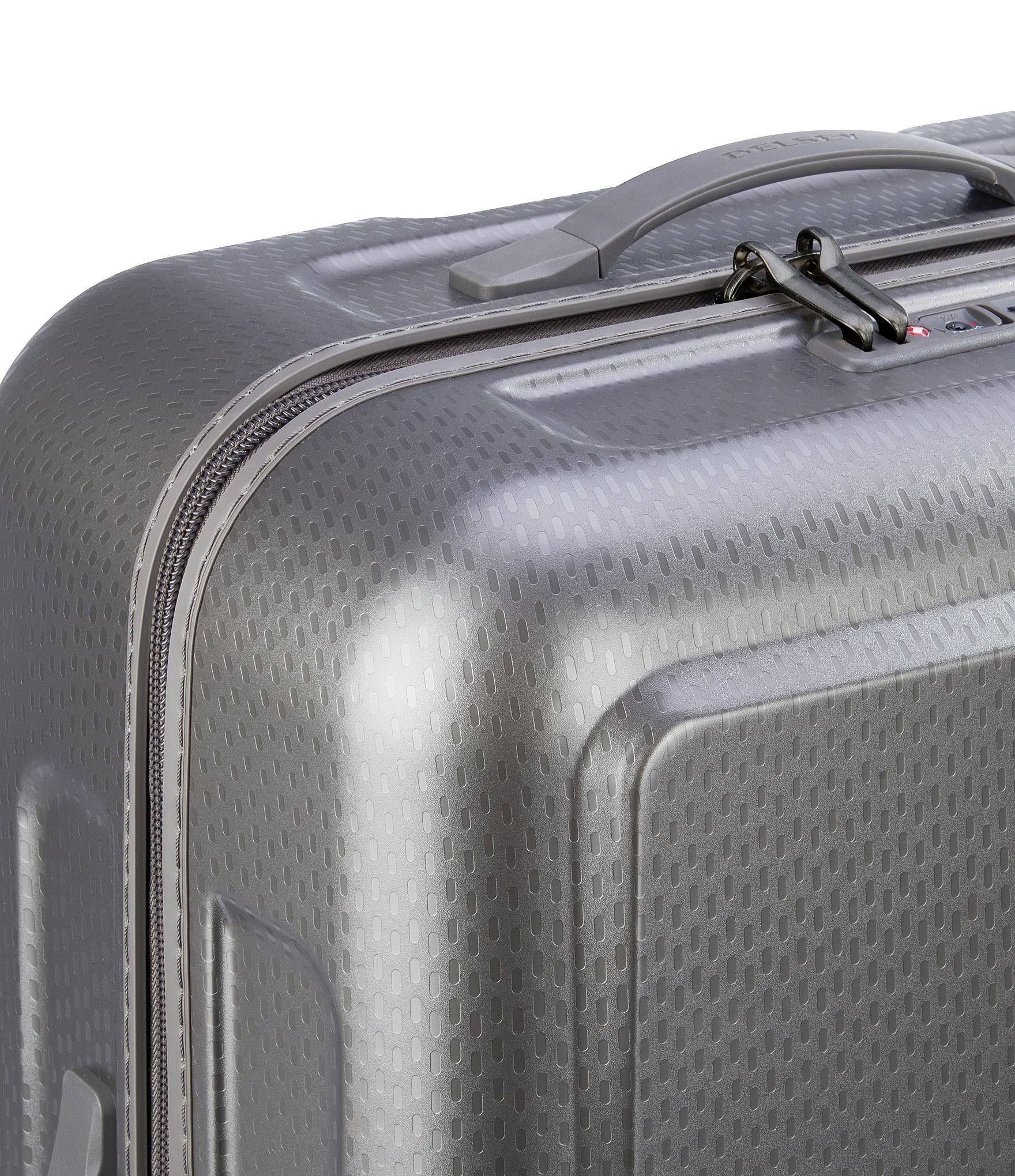 Delsey Silver Turenne International Spinner Carry on