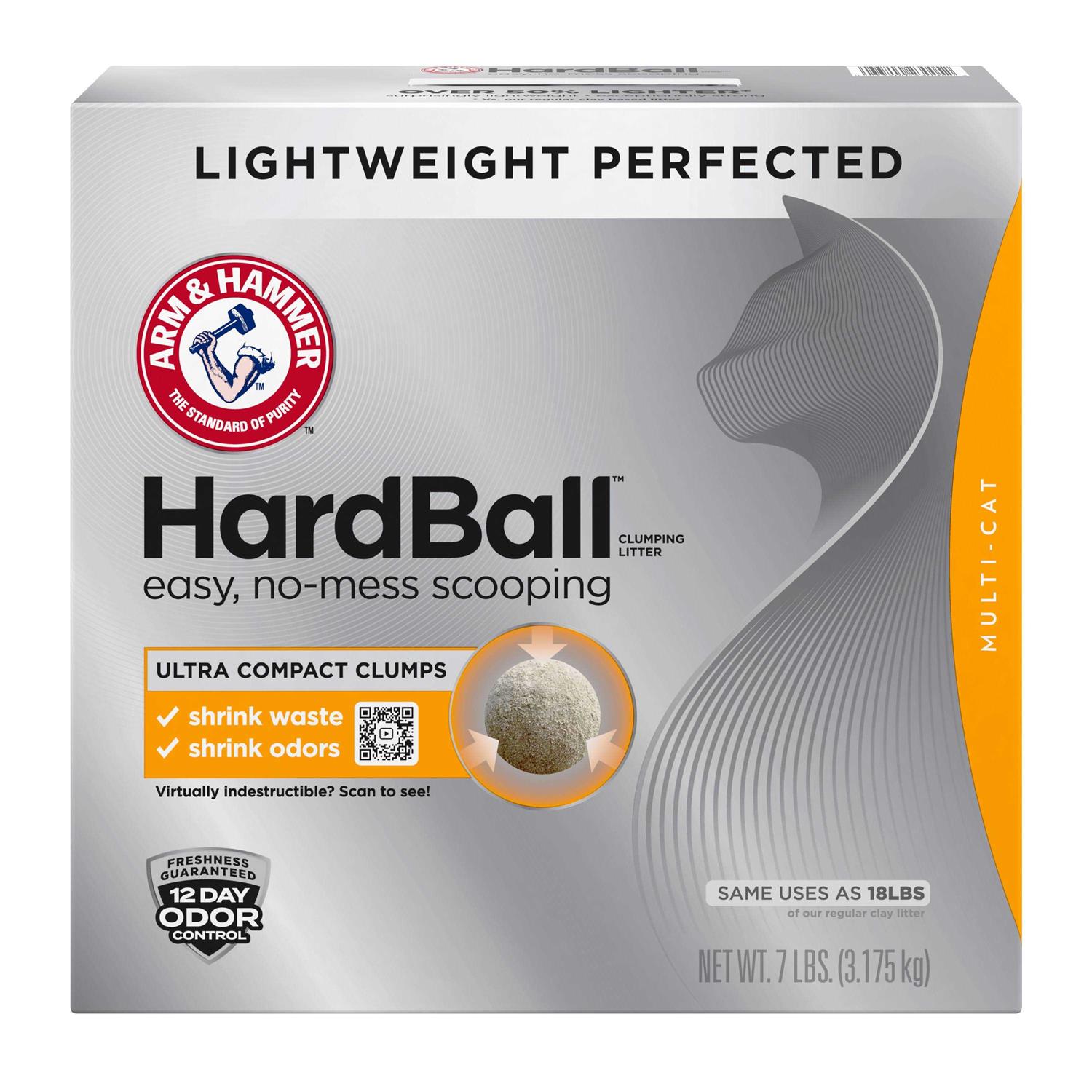 Arm & Hammer Hardball Clumping Cat Litter Lightweight - Pet Supplies online store