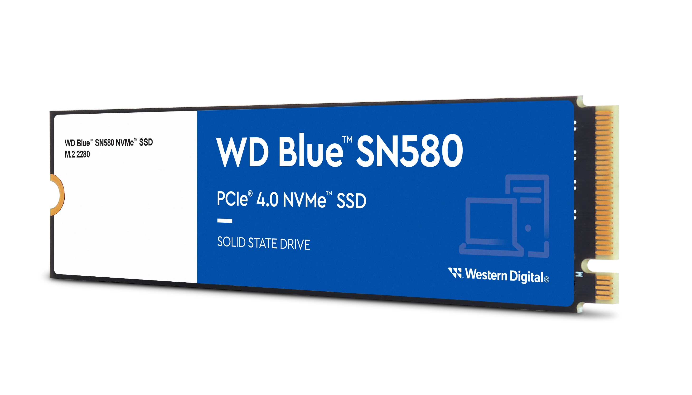 WD Blue 1TB SN580 NVMe Internal SSD - WDBWMY0010BBL-WRWM - Radiant Selections