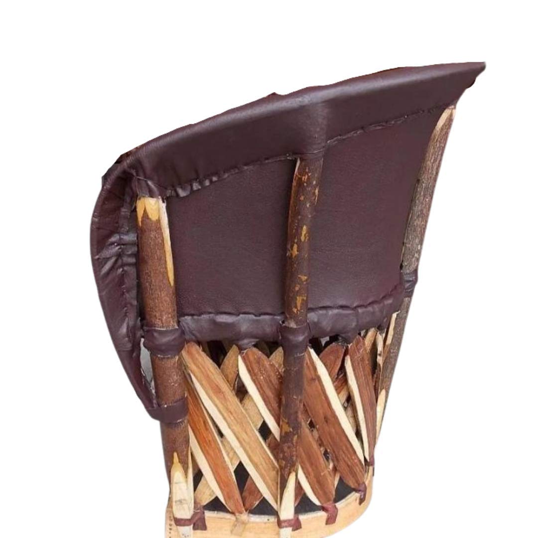 Chair Furniture Equipal Handmade By Equipales San Jose Chocolate Color Mexican Traditional Style Ideal for your home, house, garden, office, restaurant, hotel, bar, beach, living room, bedroom
