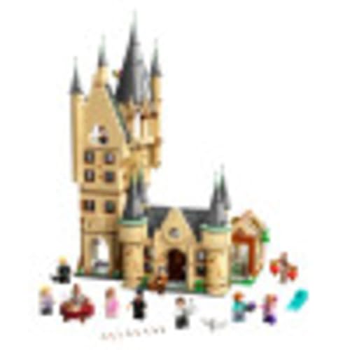 LEGO Harry Potter Hogwarts Astronomy Tower 75969, Castle Toy Playset with 8 Character Minifigures Including Harry Potter and Draco Malfoy, Wizarding World, Birthday Gifts for Kids, Girls & Boys