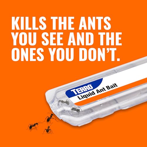 TERRO Ant Killer Bait Stations T300B - Liquid Bait to Eliminate Ants - 12 Count Stations for Effective Indoor Ant Control
