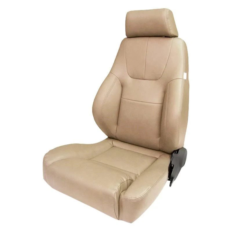 Procar 80-1200-54L Vinyl Seat Elite Lumbar Series 1200 Driver Side Beige 1951