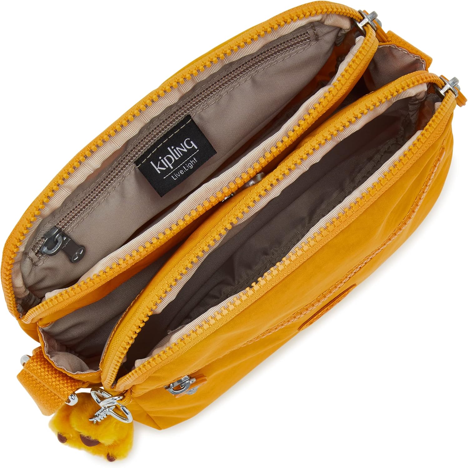 Kipling Women’s Keefe Crossbody, Lightweight Everyday Purse, Nylon Shoulder Bag