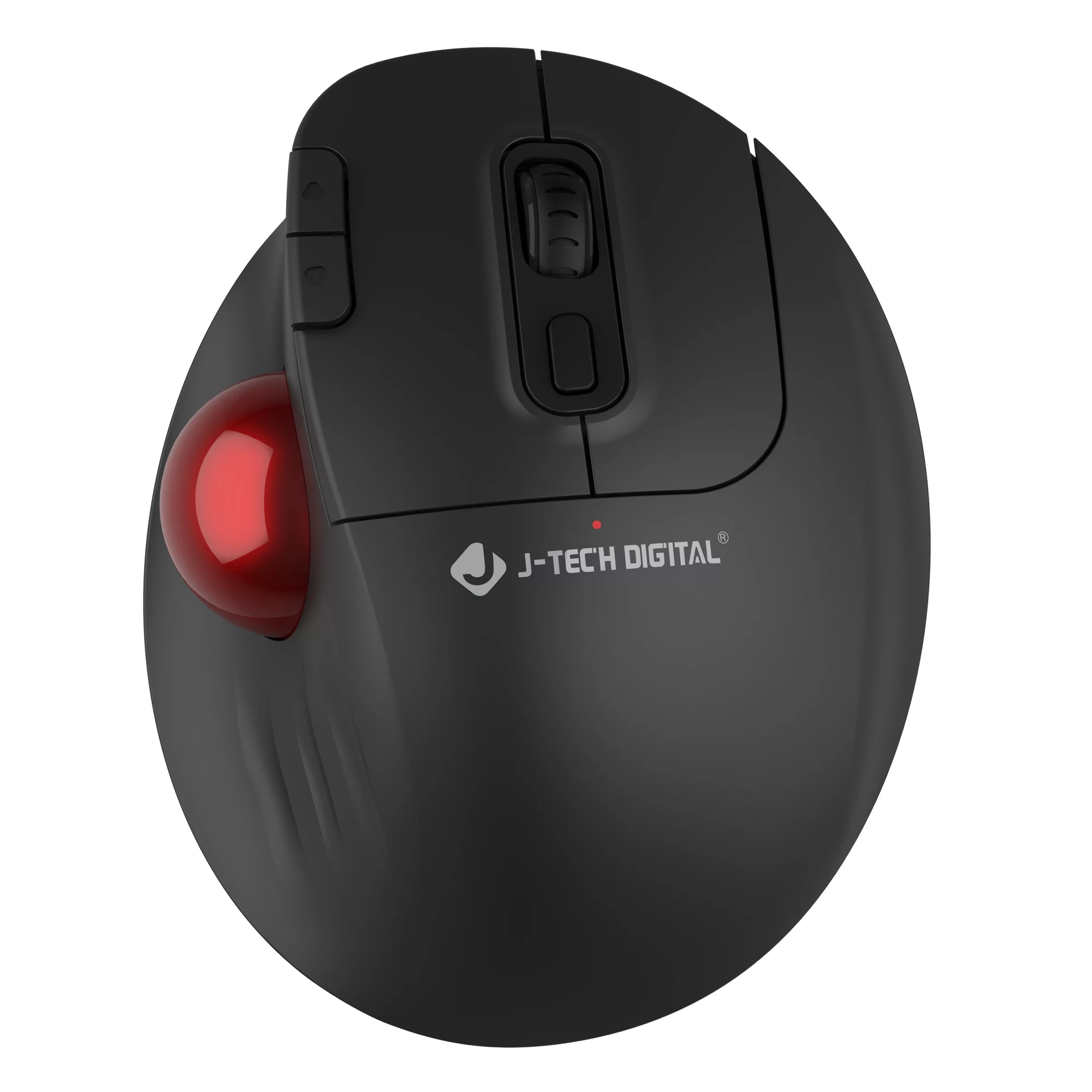 Wireless Trackball Ergonomic Mouse w/ Free & Easy Thumb Control | DPI Adjustment, Precision Tracking, Multi-System Compatibility with PC, Laptop, Windows, Mac by J-Tech Digital