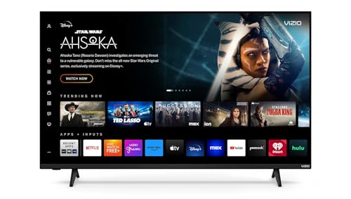 VIZIO V-Series 50 Inch 4K UHD LED Smart TV, Bluetooth Capable, with Dolby Vision HDR HDR10+ HLG, DTS Virtual X, Wifi 6 Dual-Band, HDMI VRR and IQ Active (V4K50C-0809) (Renewed)