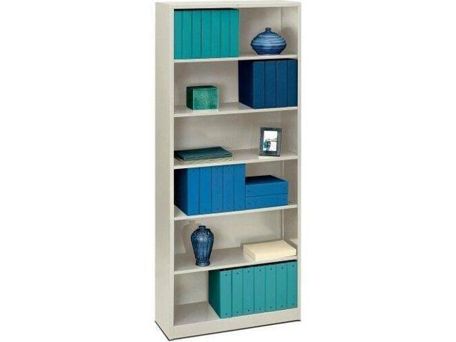 HON Brigade 6-Shelf Bookcase, 34-1/2x22W