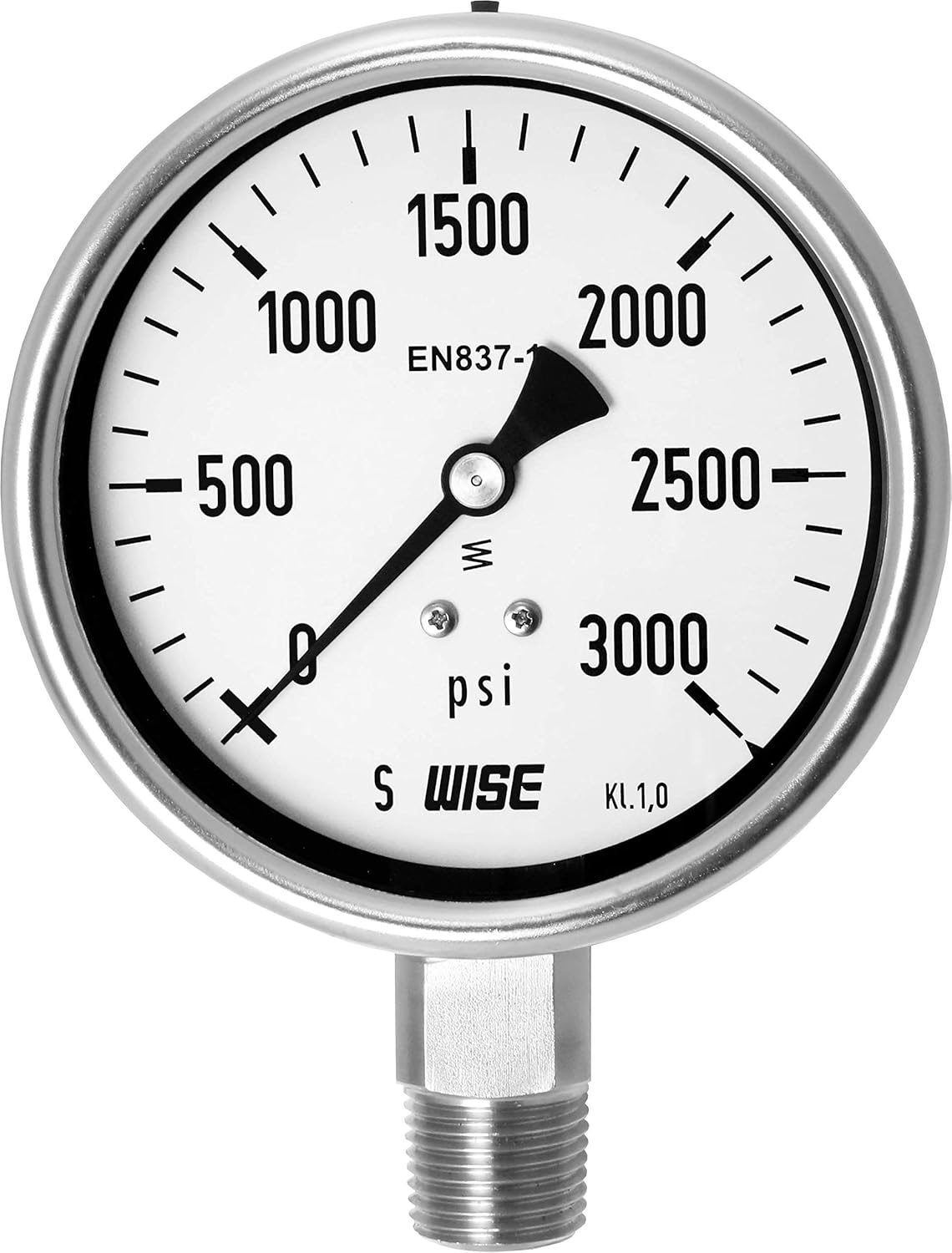 WISE Industrial Service Pressure Gauge P252 100mm(4