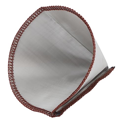 EMUKOEP Reusable Coffee Filter Cone Shape Fine Filtering 304 Stainless Steel Paperless Mesh Coffee Filter