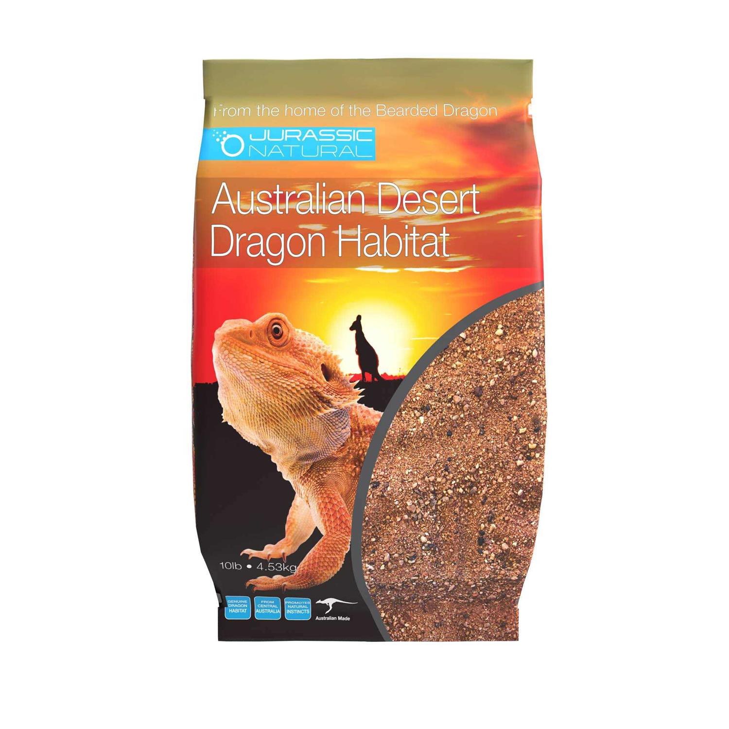 JurassicNatural Jurassic Natural Australian Desert Dragon Habitat 10lb Substrate for Bearded Dragons and Other Lizards - Pet Supplies online store