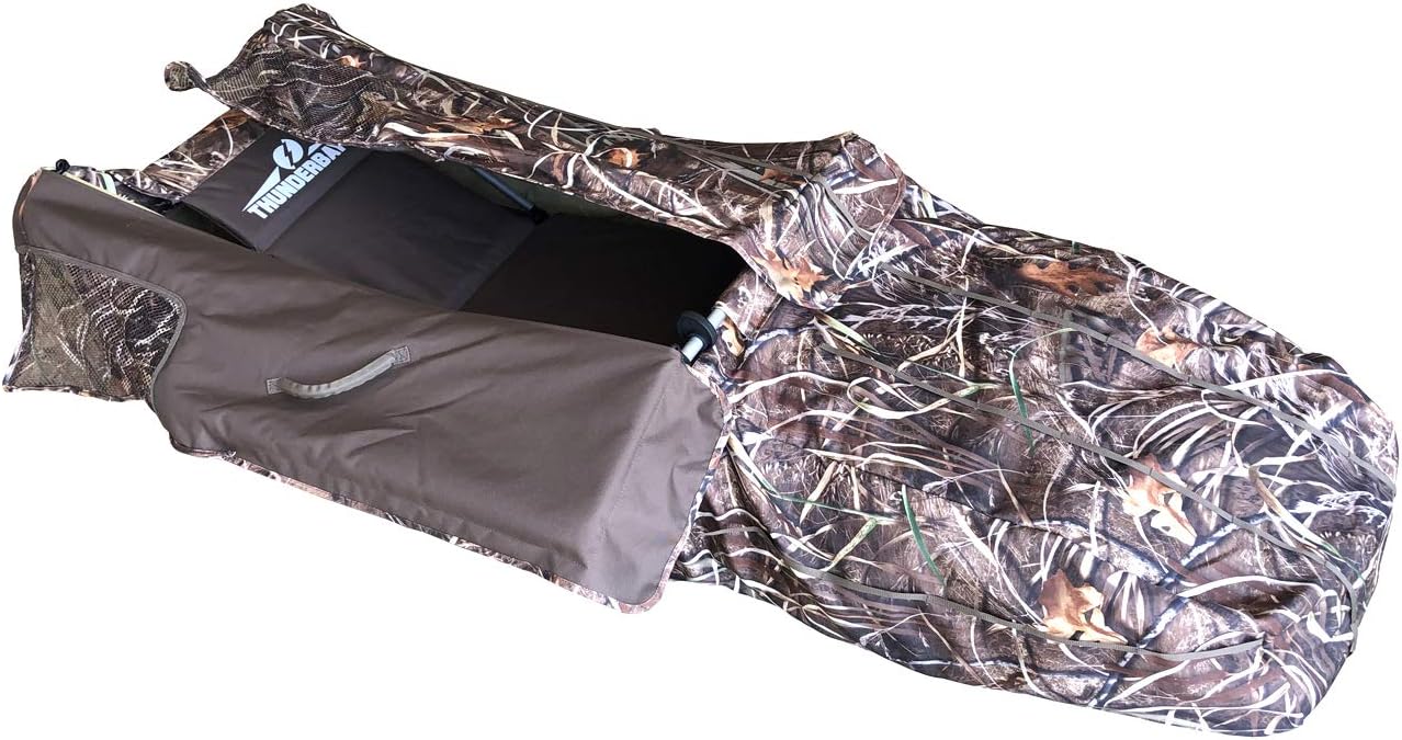 THUNDERBAY Band Collector Foldable Layout Blind, 600D Polyester Hunting Blind for Duck Hunting, 82