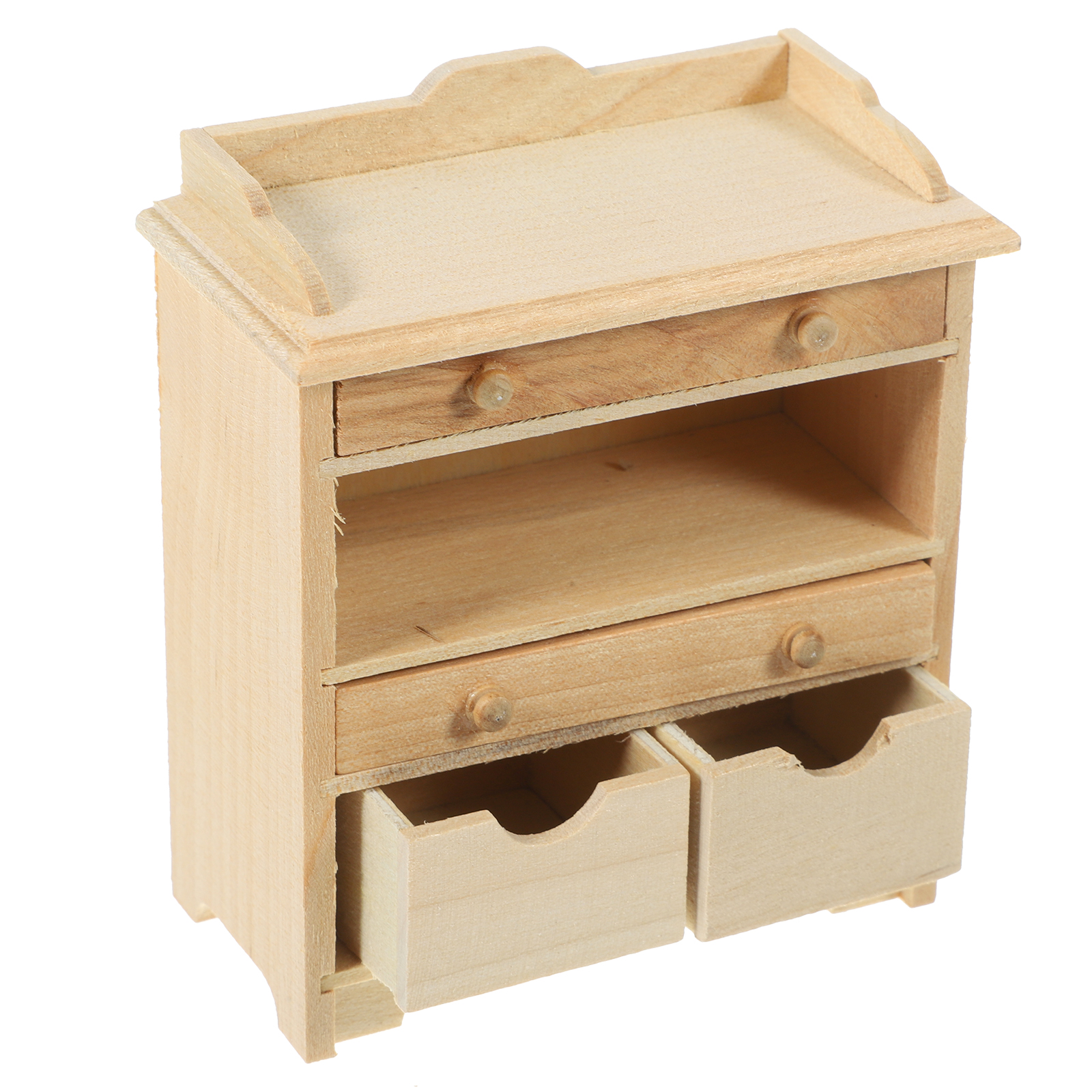 Doll House Decoration Mini Furniture for Dollhouse Miniature Tiny Ornaments 1:12 Scale Cabinet Micro Scene