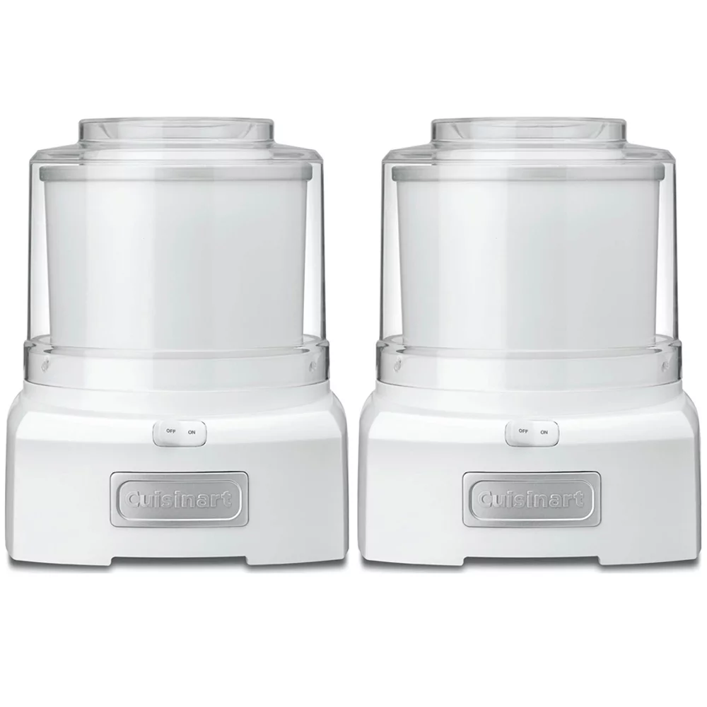 Cuisinart ICE-21P1 Frozen Yogurt-Ice Cream & Sorbet Maker 2 Pack