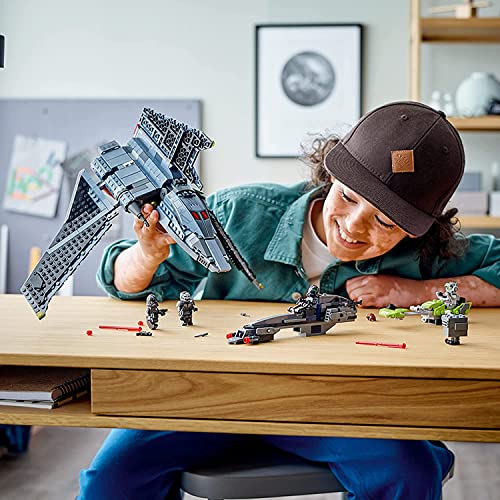 LEGO Star Wars The Bad Batch Attack Shuttle 75314 Awesome Toy Building Kit with 5 Minifigures; New 2021 (969 Pieces)