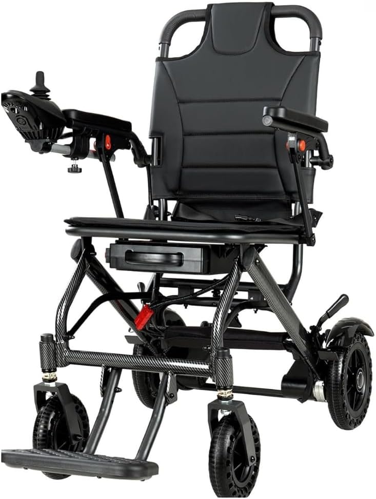 33Lbs Lightweight Foldable Electric Wheelchairs for Adults,Movex MV03 [2024 Model], Stylish, Compact Motorized Intelligent Portable Power, Airline Approved