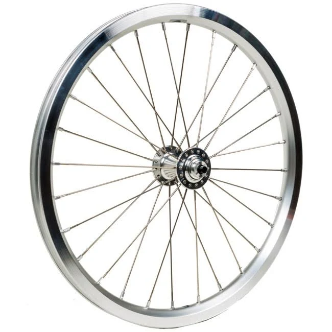 Brompton Front Wheel Radial Lacing - Silver - 9025015