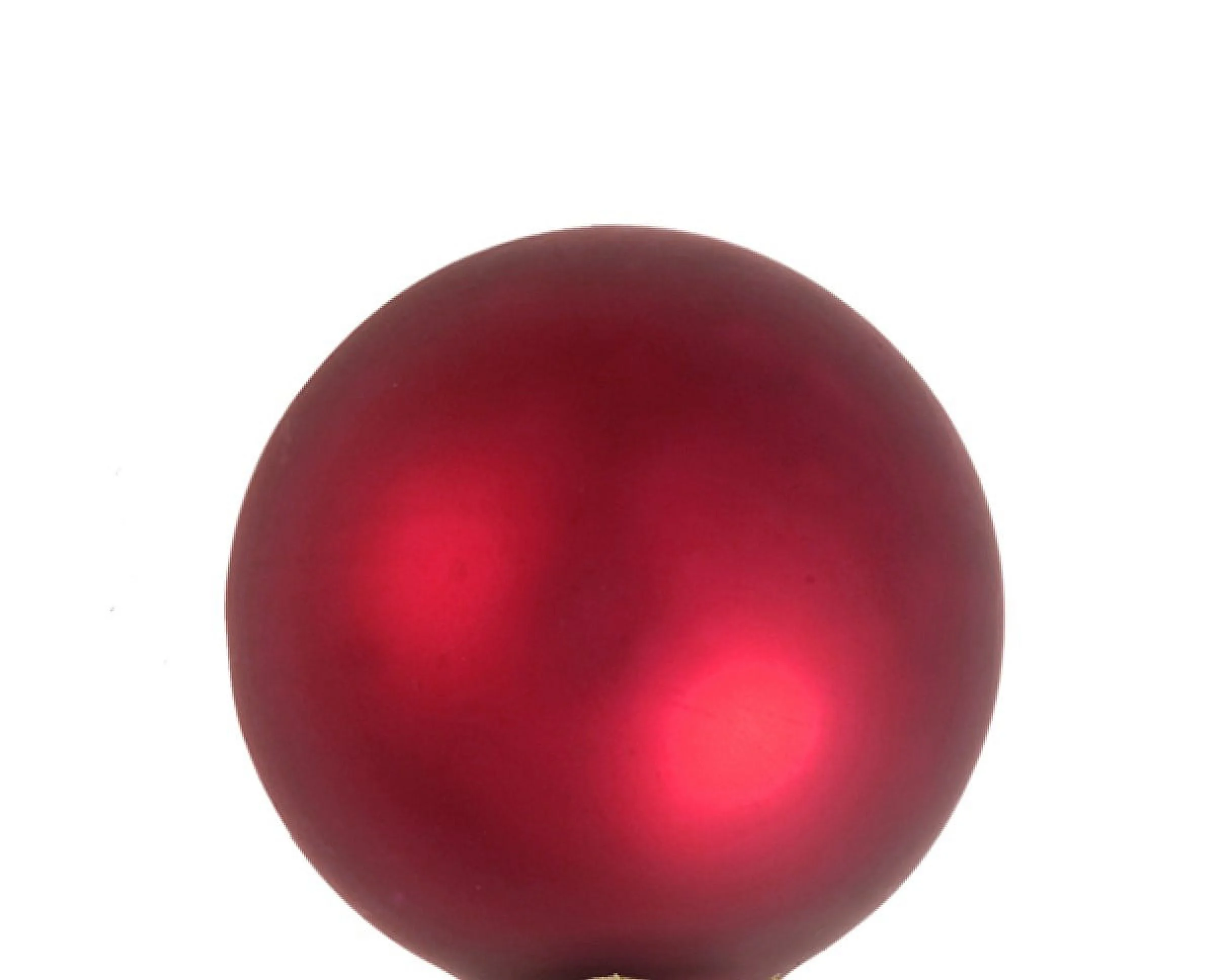 Whitehurst Matte Finish Glass Christmas Ball Ornaments - 4