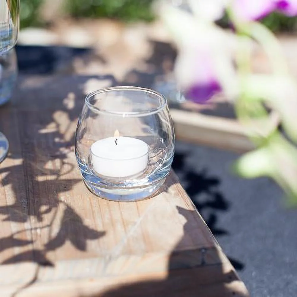 Eastland Votive Candle Holder Petite Hurricane Set of 12