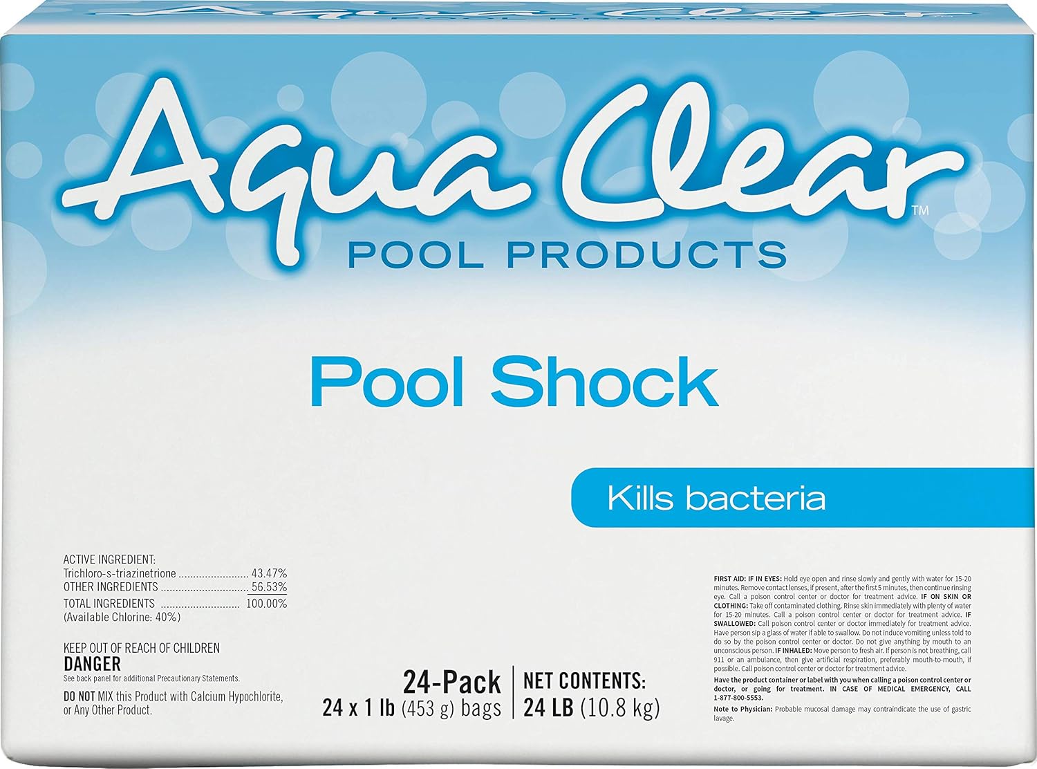 Pool Products Pool Shock 24x1 lb.