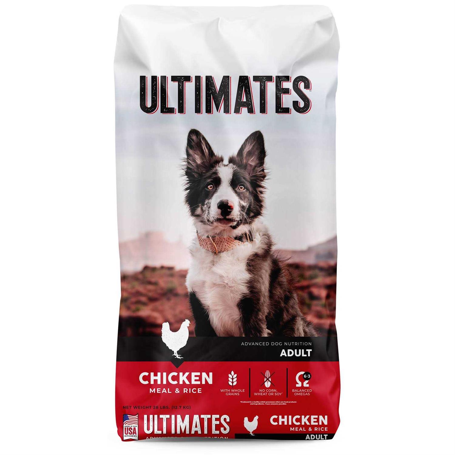 Ultimates Chicken Meal & Rice Dry Dog Food - Pet Supplies online store