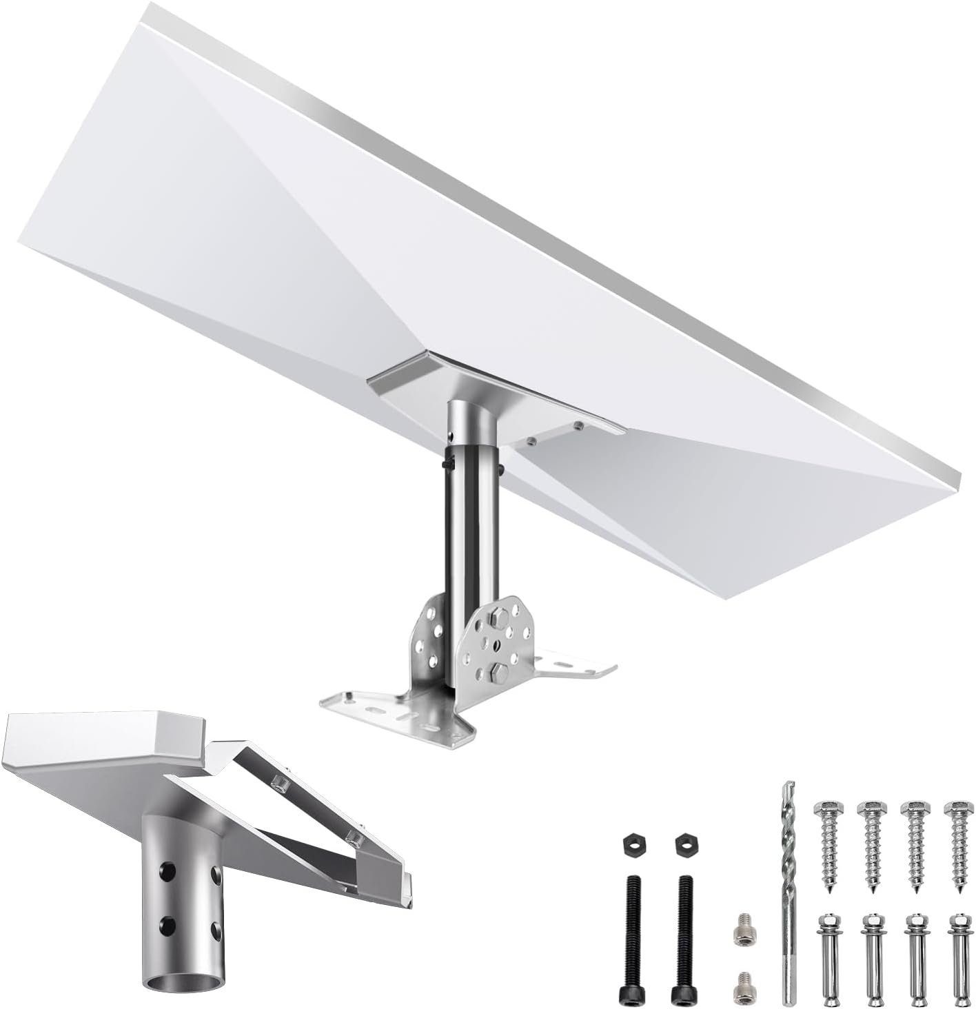 Heavy Duty for Starlink Gen 3 Mount,Starlink Gen 3 Wall Mount,Starlink Gen 3 Roof Mount,Starlink Gen 3 Pole Mount,Starlink Gen 3 Pipe Adapter Gen3 Starlink V3 Mounting Kits