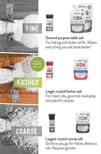 Real Salt Sea Salt, All Natural, Kosher - 25 lb