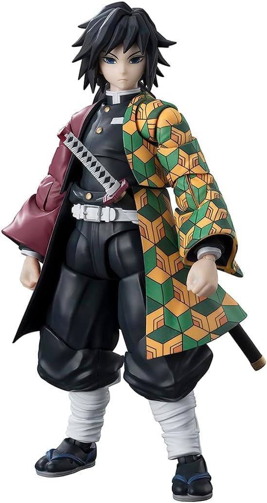 TAMASHII NATIONS - Demon Slayer: Kimetsu no Yaiba - Giyu Tomioka, Bandai Spirits S.H.Figuarts Action Figure