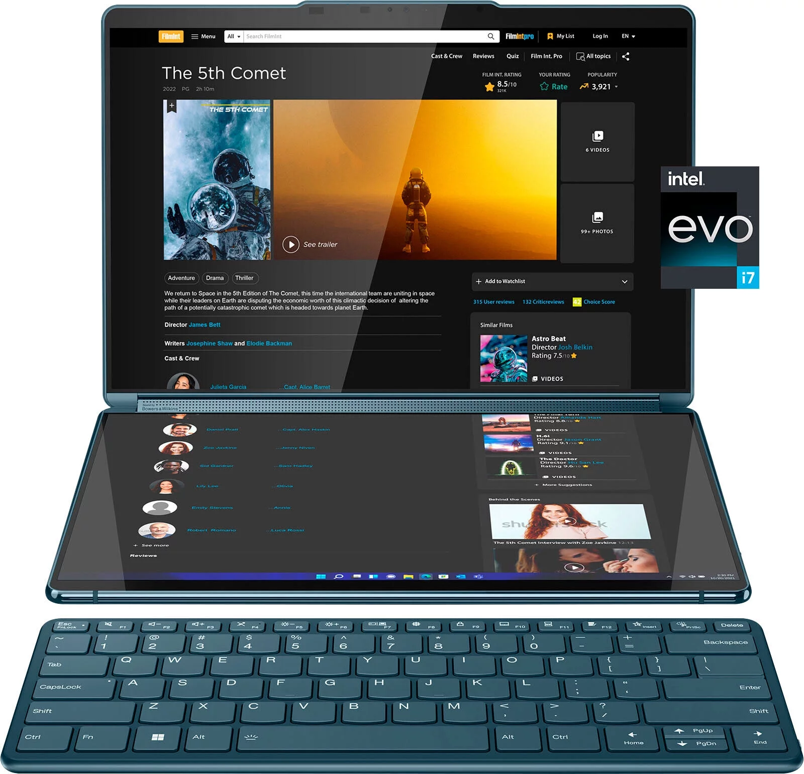 Lenovo - Yoga Book 9i 2-in-1 13.3
