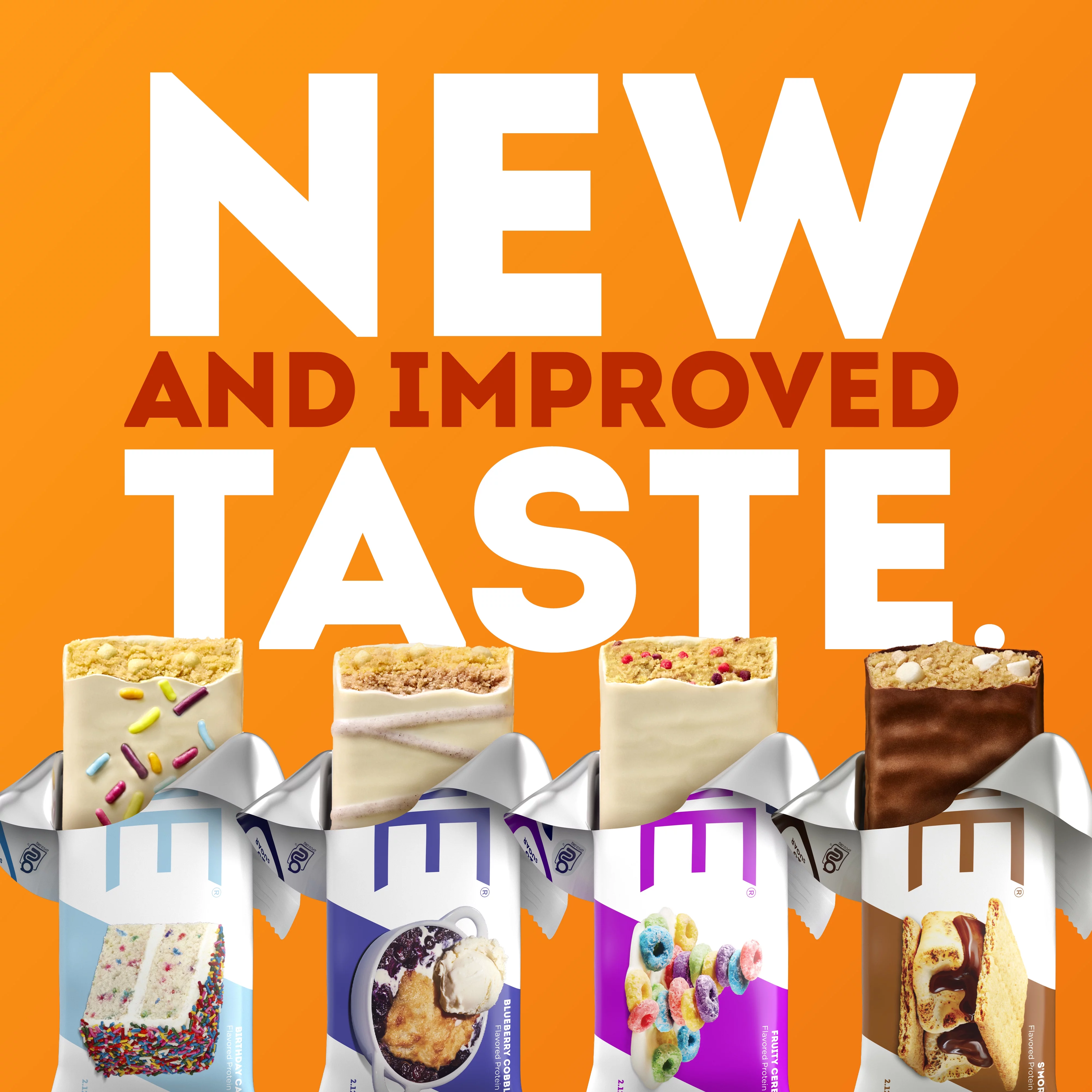 ONE Protein Supplement Bar, Birthday Cake, 20g Protein, 12 Count