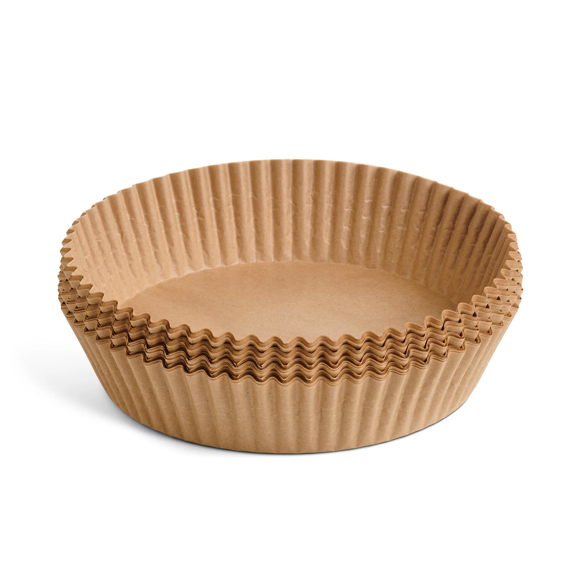 HIC Kitchen Air Fryer Liners, Unbleached Non-Stick Paper, For 5 to 7-Quart Air Fryers, 100 Count