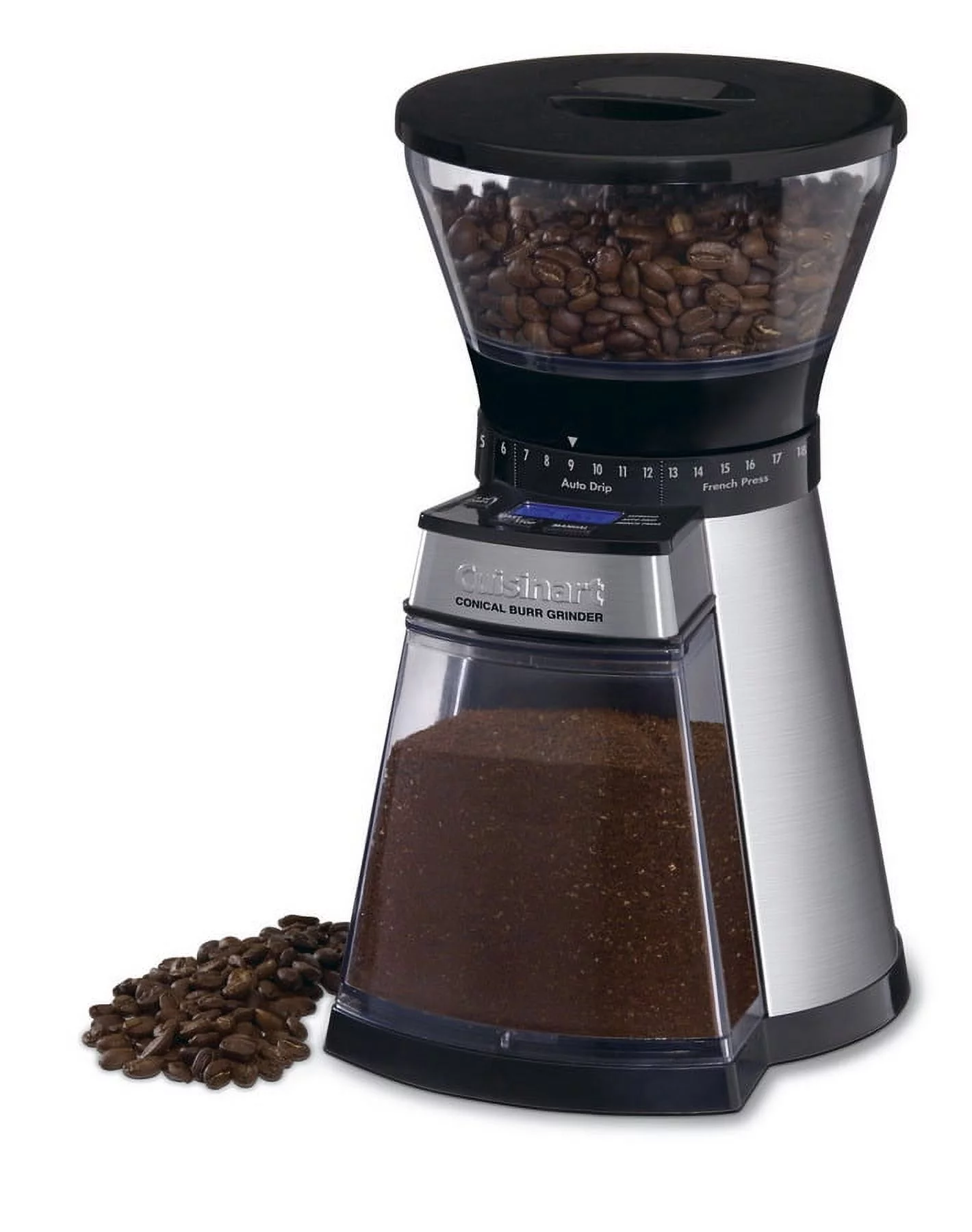 Cuisinart 14 Cup Electric Stainless Steel Burr Coffee Grinder