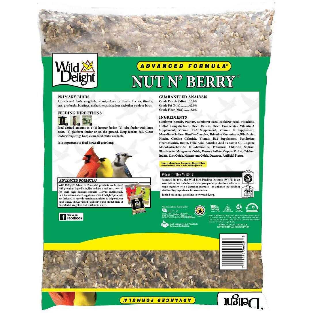 Wild Delight Nut N' Berry Bird Food - Pet Supplies online store