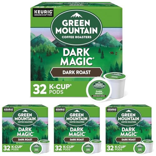 Green Mountain Coffee Roasters Dark Magic Keurig Single-Serve K-Cup Pods, Dark Roast Coffee, 72 Count