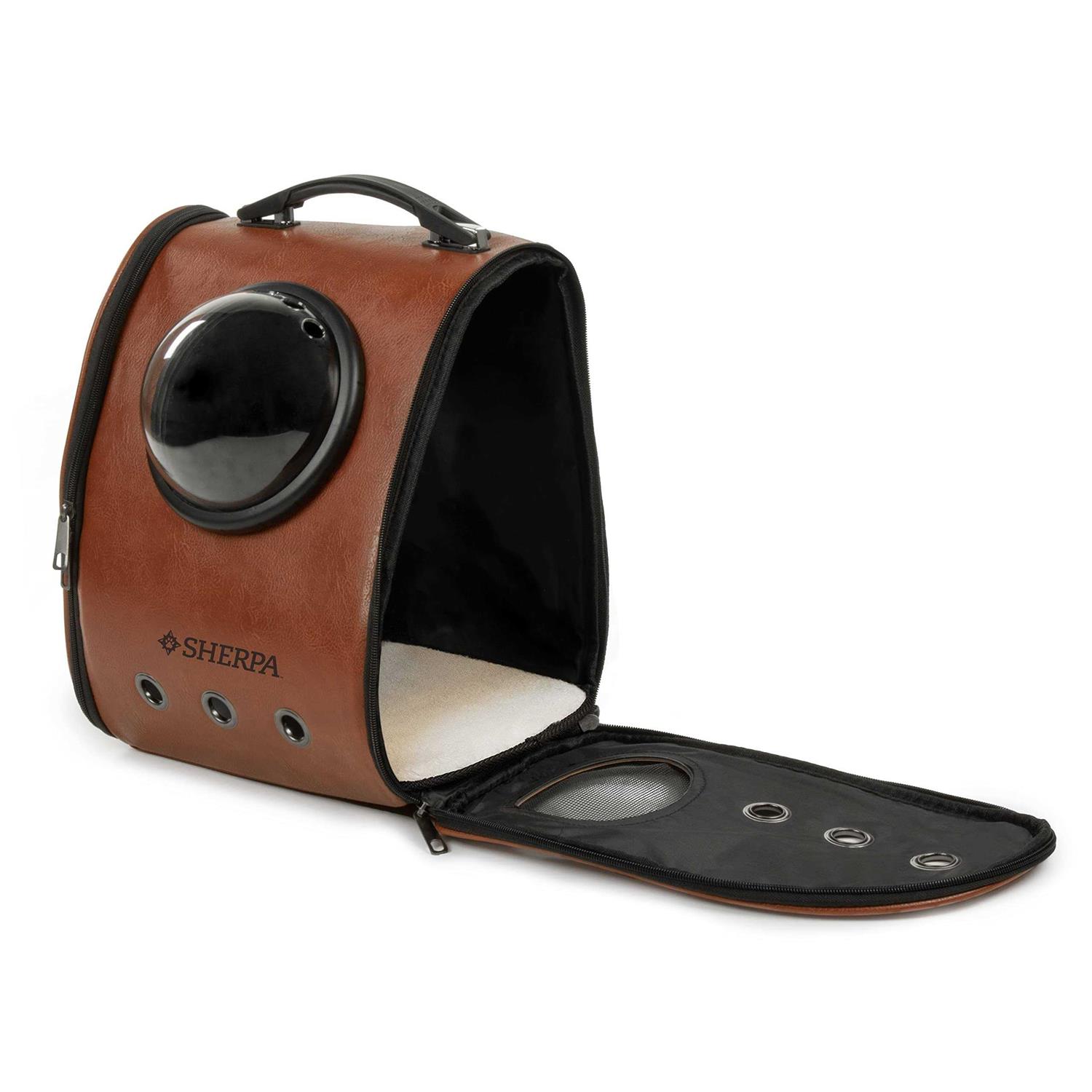 Sherpa Bubble Cat Carrier Backpack 14.57 L X 13.78 W X 6 H - Pet Supplies online store