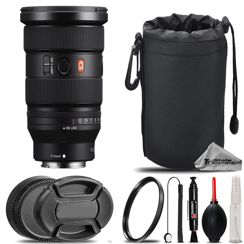 SONY FE 16-35mm f/2.8 GM II Lens for Sony E + UV Filter+ + Hood + Lens Pouch- Basic Kit - Curated Treasures Market