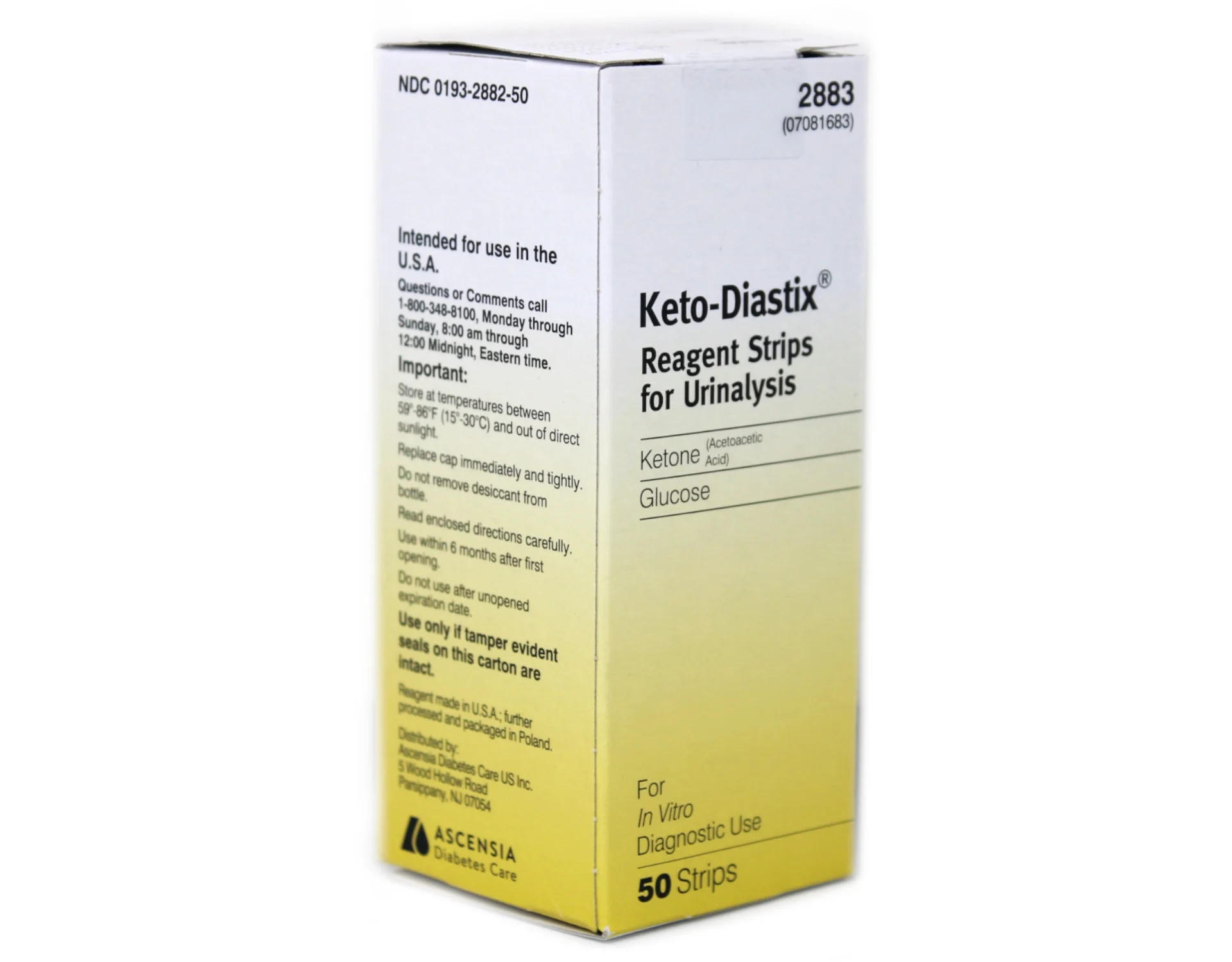 Keto-Diastix Reagent Strips