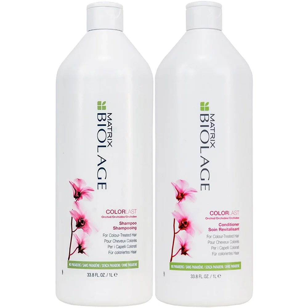 Matrix Biolage Colorlast Shampoo & Conditioner Liter Duo Set 33.8 oz