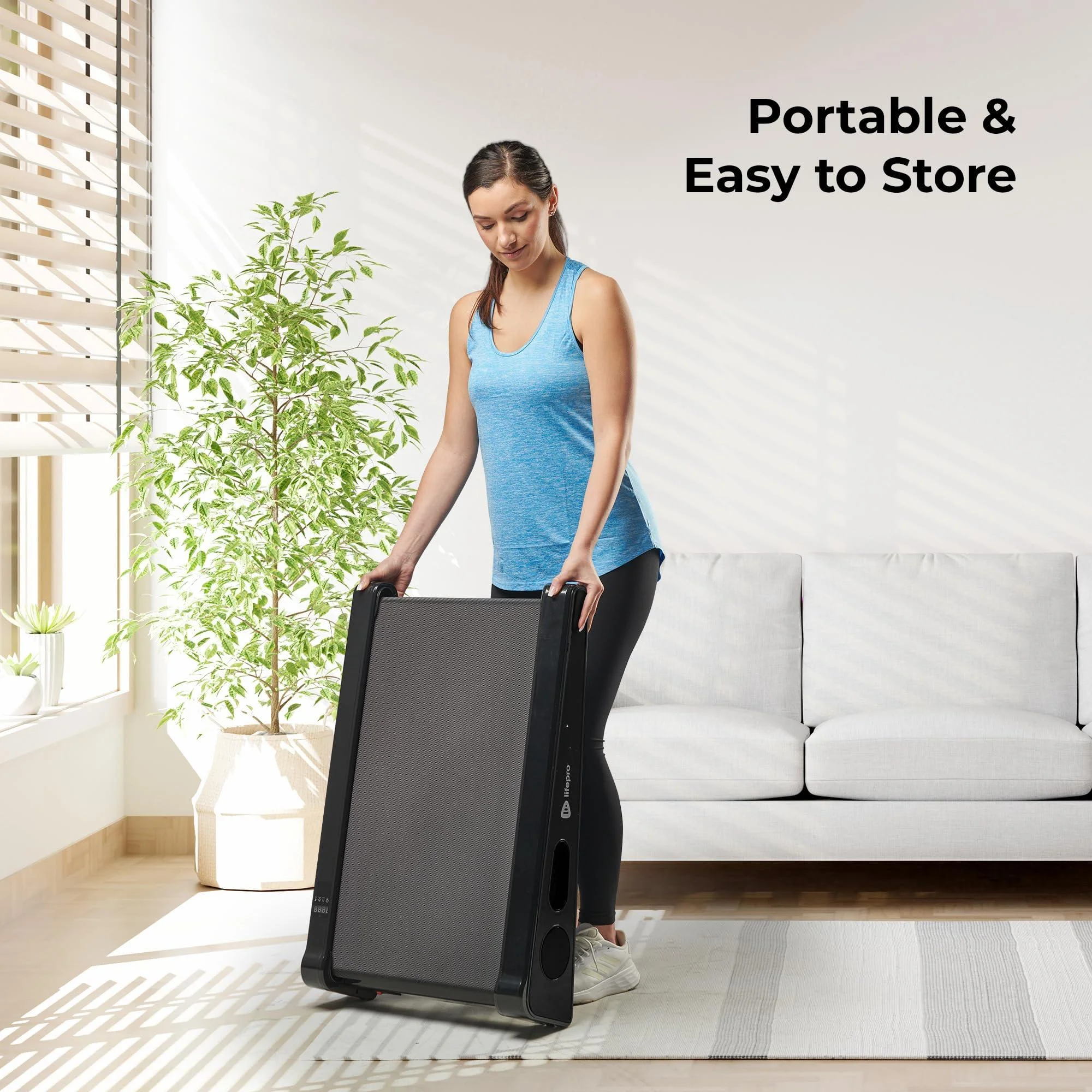 Lifepro Trademil Portable Walking Pad Under Desk Mini Treadmill