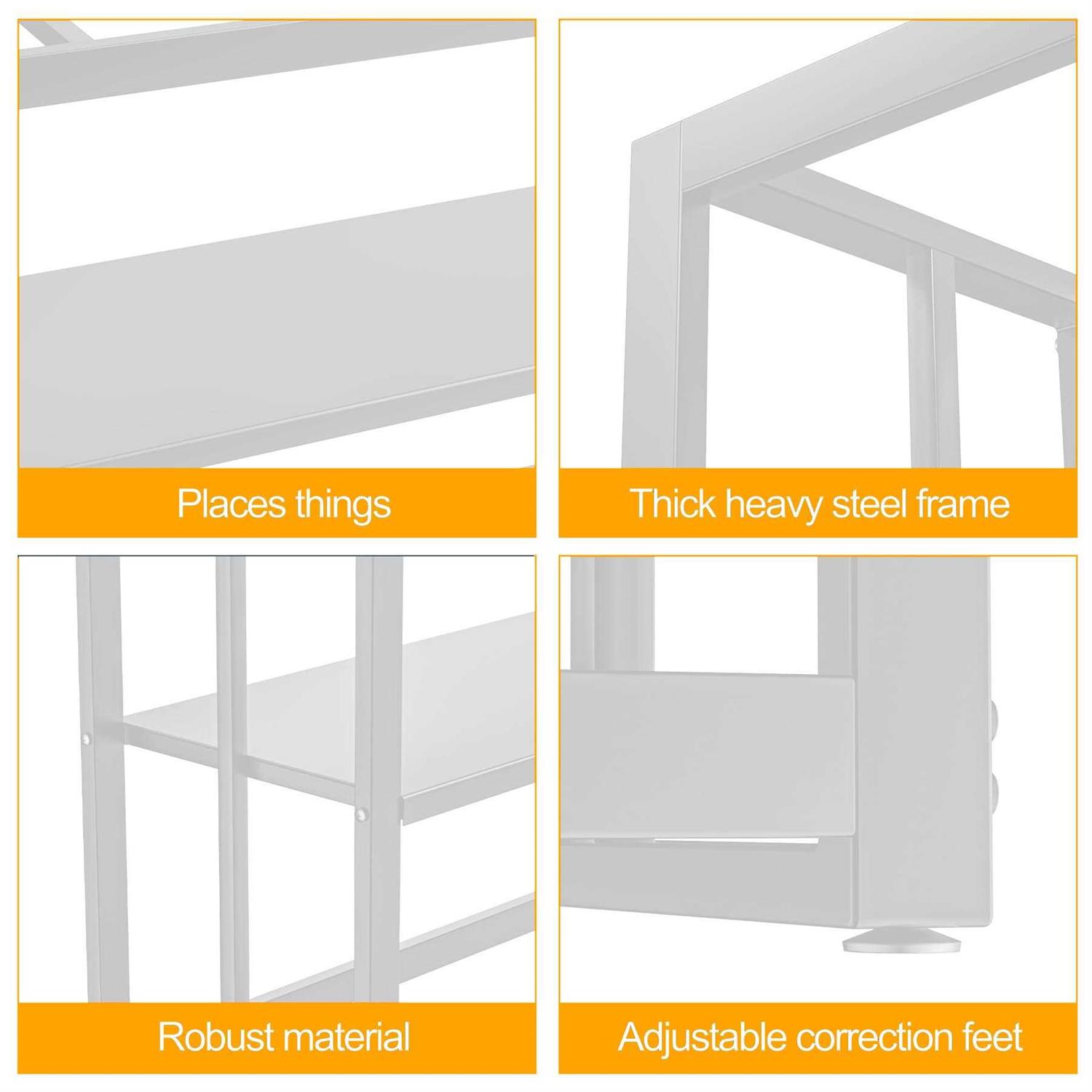 Akenow 55-75 Gallon Fish Tank Stand with Storage Shelf, 48.5 x14.9 x 29.2 Inch Aquarium Stand, Turtle Tank, Reptile Terrariums and Breeder Tank - Pet Supplies online store